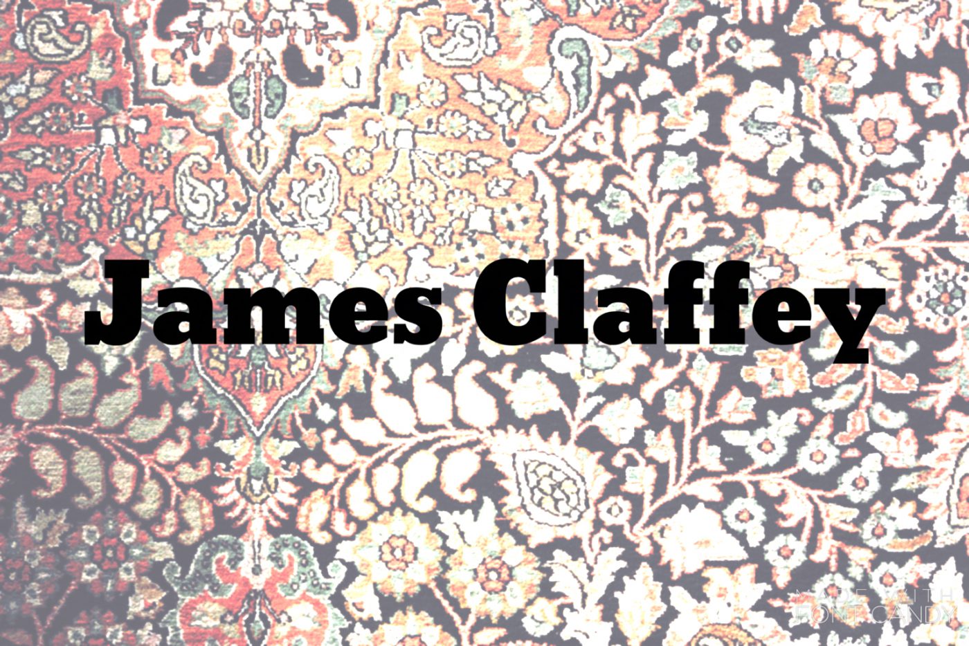 James Claffey – Conversation No. 4