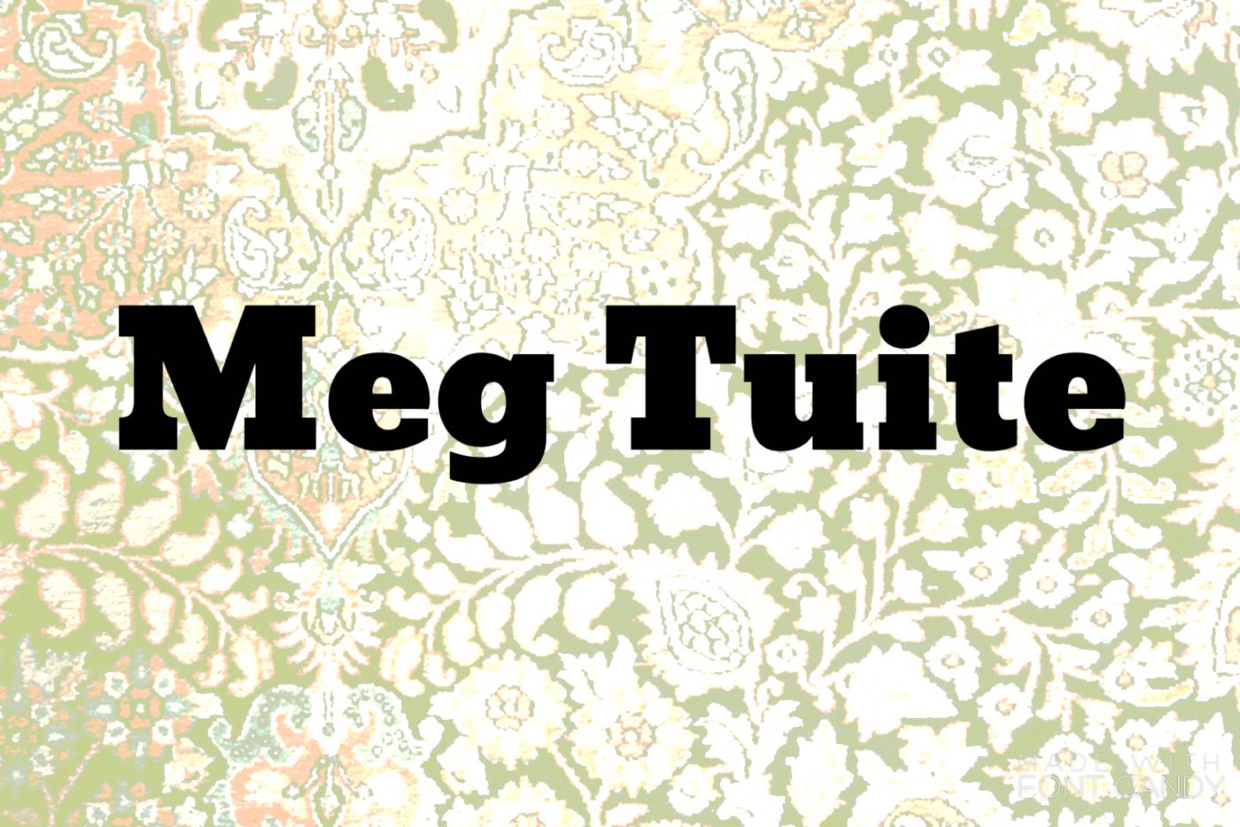 Meg Tuite – Conversation No. 3